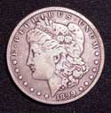 Free silver dollar